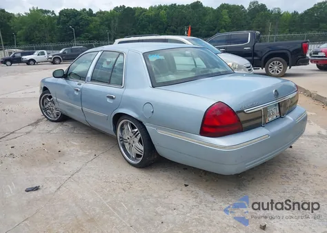 2007 Mercury Grand Marquis Ls from USA, damaged, VIN 2MEFM75W07X600127